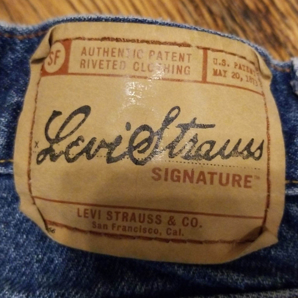💥 Levi's Strauss Signature Jeans 32X27 - Picture 2 of 7